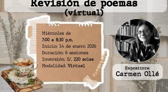 TALLER poesia revision Carmen Ollé enero 2026